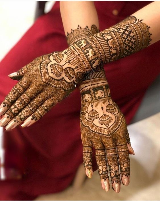 intrinsic karwa chauth mehndi