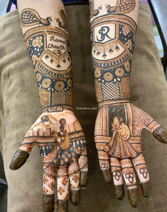 karwa chauth special mehndi