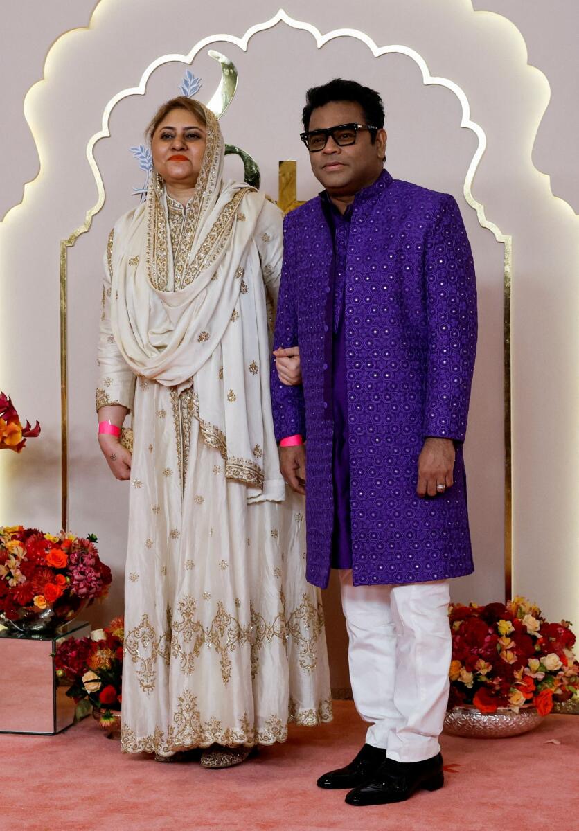 AR rahman and Saira Banu divorce