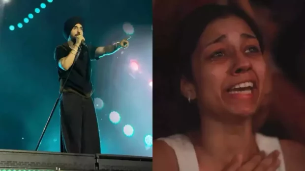 Diljit fan crying
