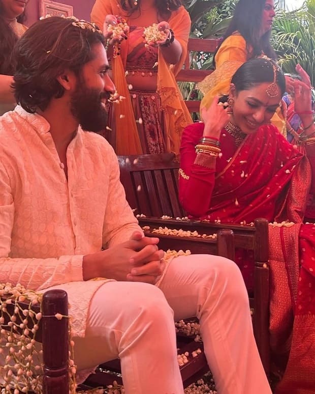 Haldi and Mangalasnanam Photo