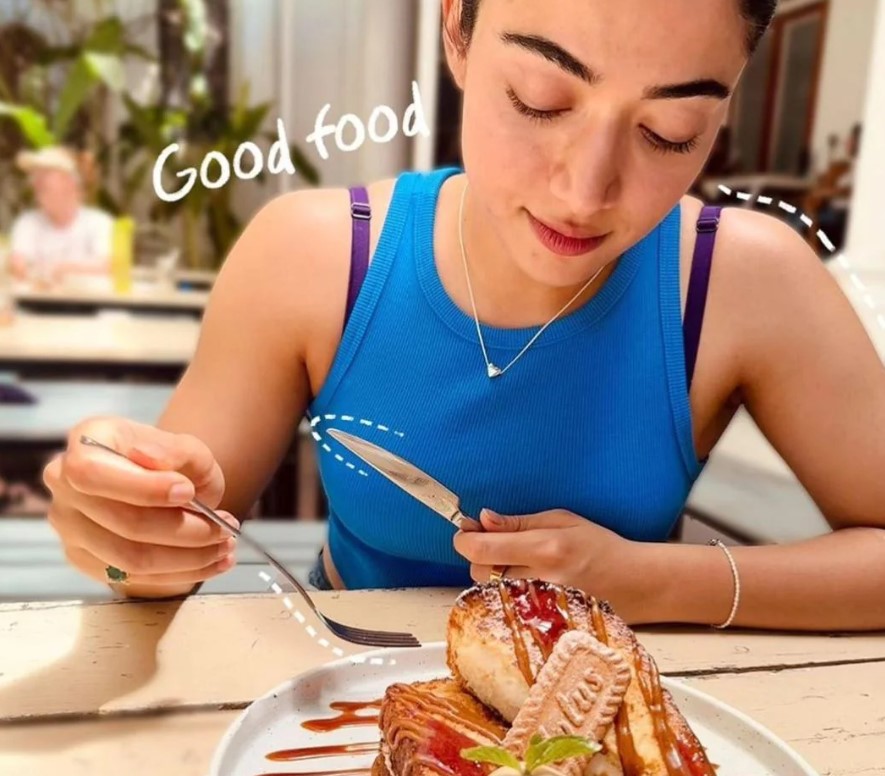 Rashmika on vacation