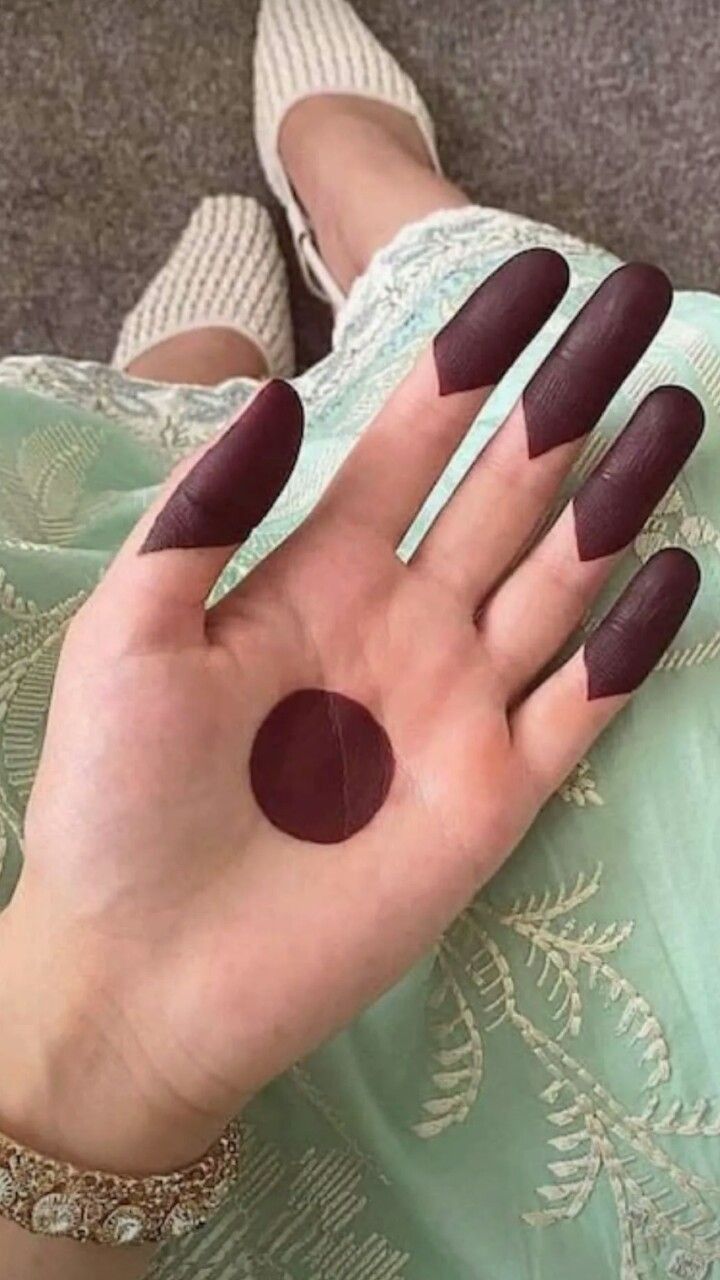 easy finger henna design