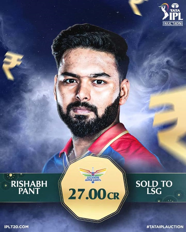 rishab-pant 27 crores