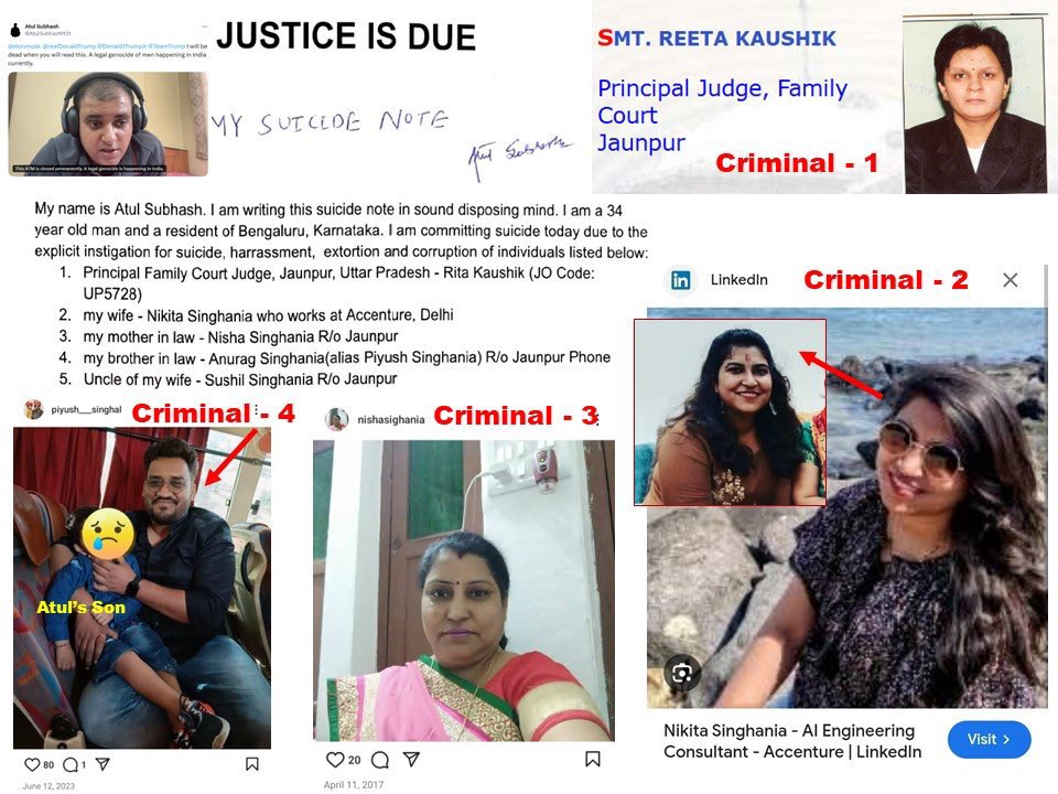 Atul Subhash murderers