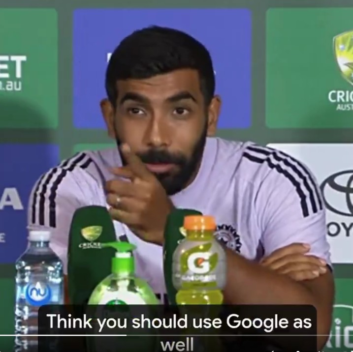 Bumrah Google it