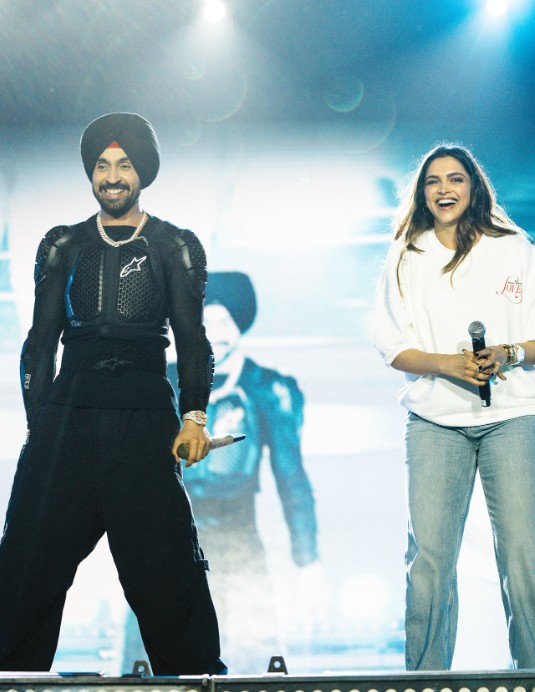 Diljit Dosanjh Deepika Padukone