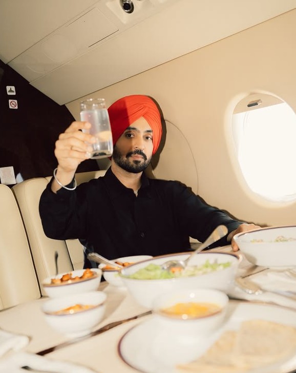 Diljit no alcohol protest