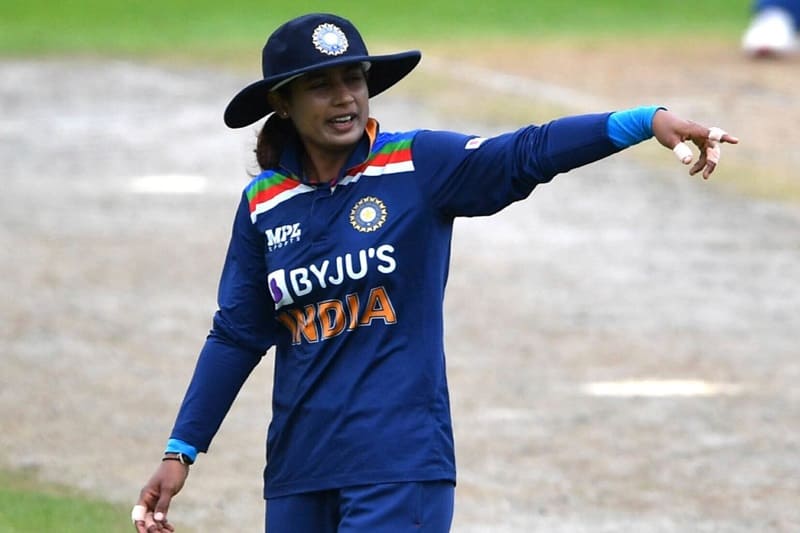 Mithali Raj in Indian Jersey