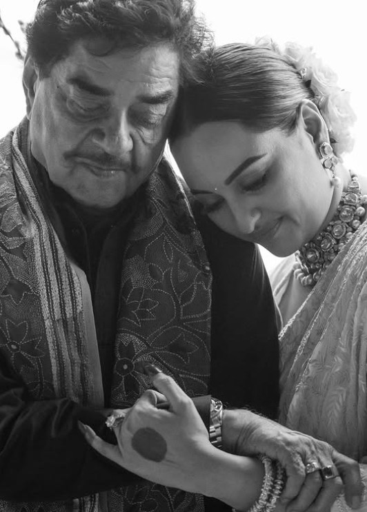 Sonakshi with father Shatrughan Sinha