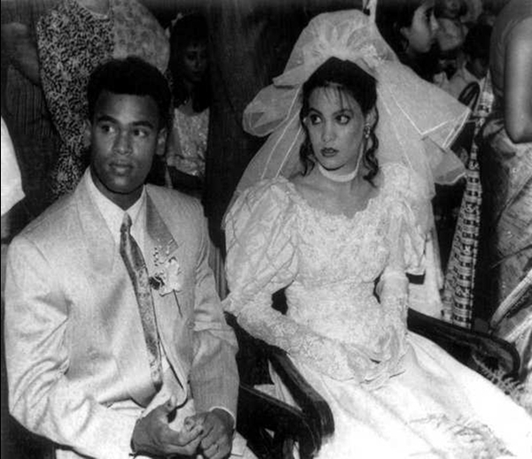 Vinod Kambli's first wife, Noella Lewis