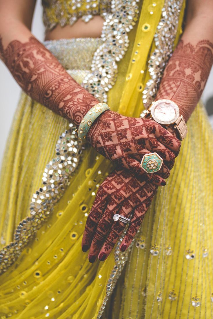 full hand bridal mehndi design