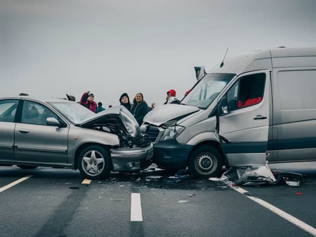 group car accident