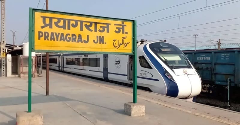 vande bharat varanasi to prayagraj