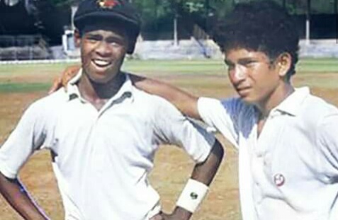vinod kambli sachin tendulkar