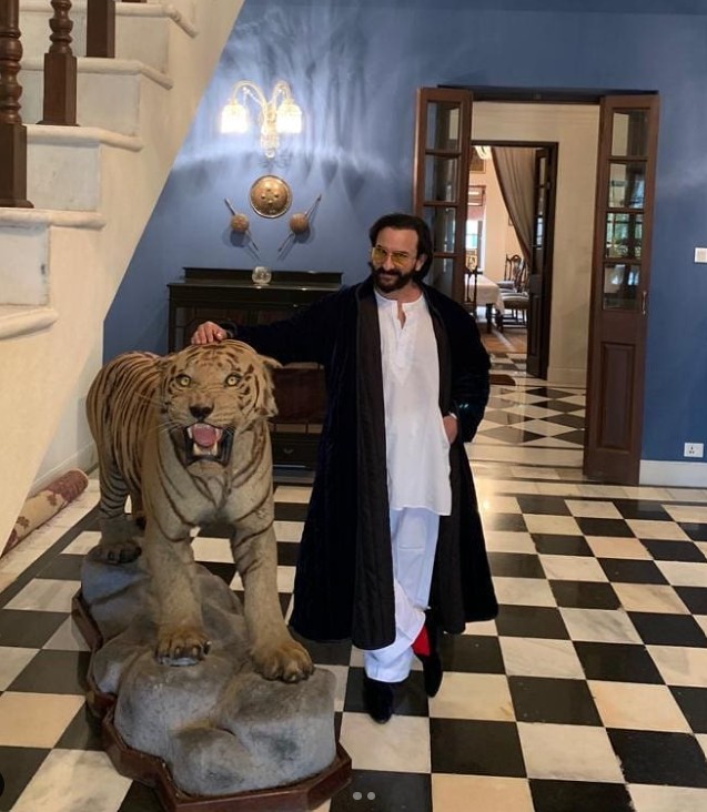 Pataudi Palace entrance decor