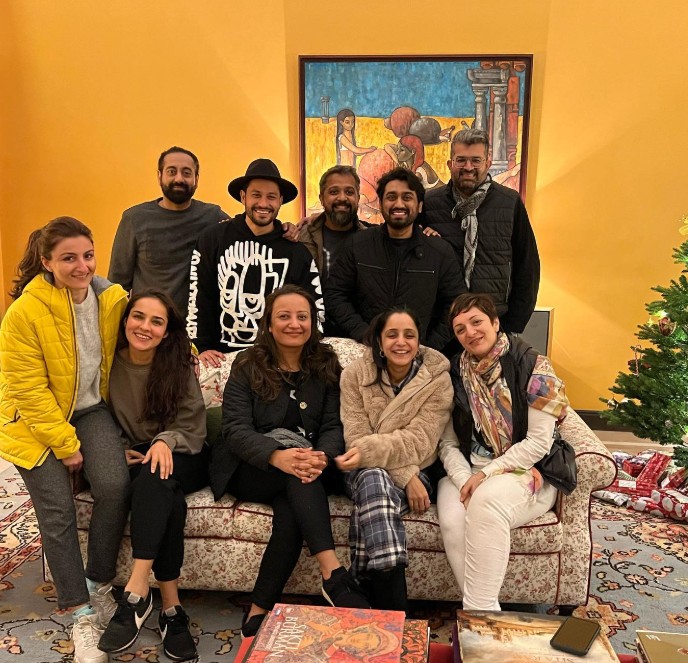 Pataudi family in Pataudi Palace