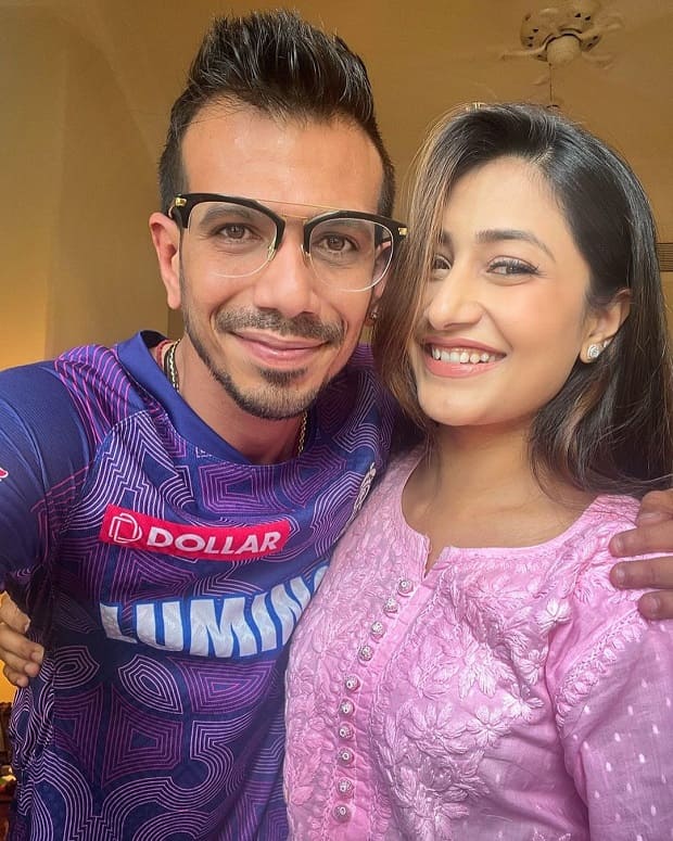 Yuzvendra Chahal and Dhanashree Verma