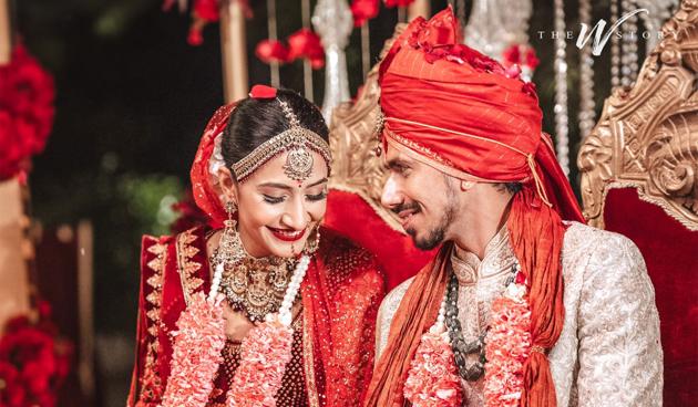 Yuzvendra and Dhanashree wedding