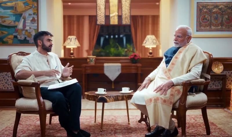 narendra modi nikhil kamath podcast