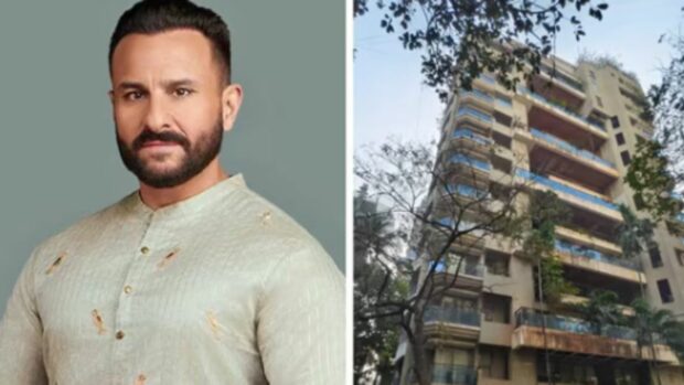 saif ali khan home