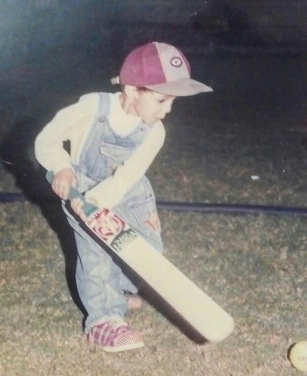 Abhishek Sharma childhood