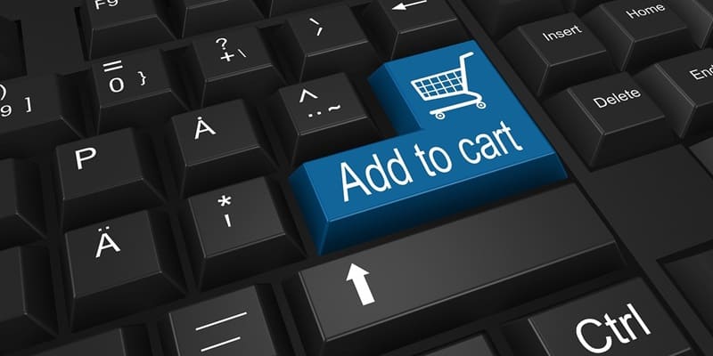 Add to cart button