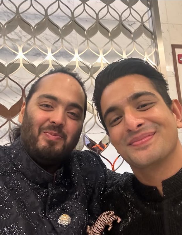 Allahbadia with Anant Ambani
