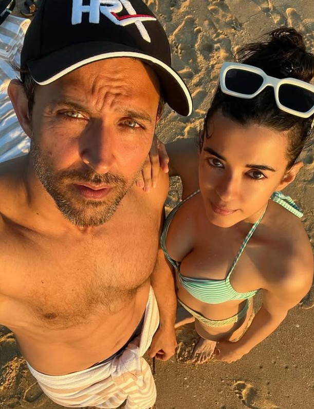 Hrithik Roshan and Saba Azad
