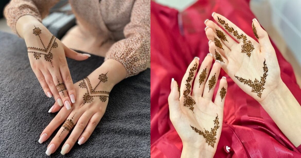 Modern Instagram Trendy Mehndi Designs