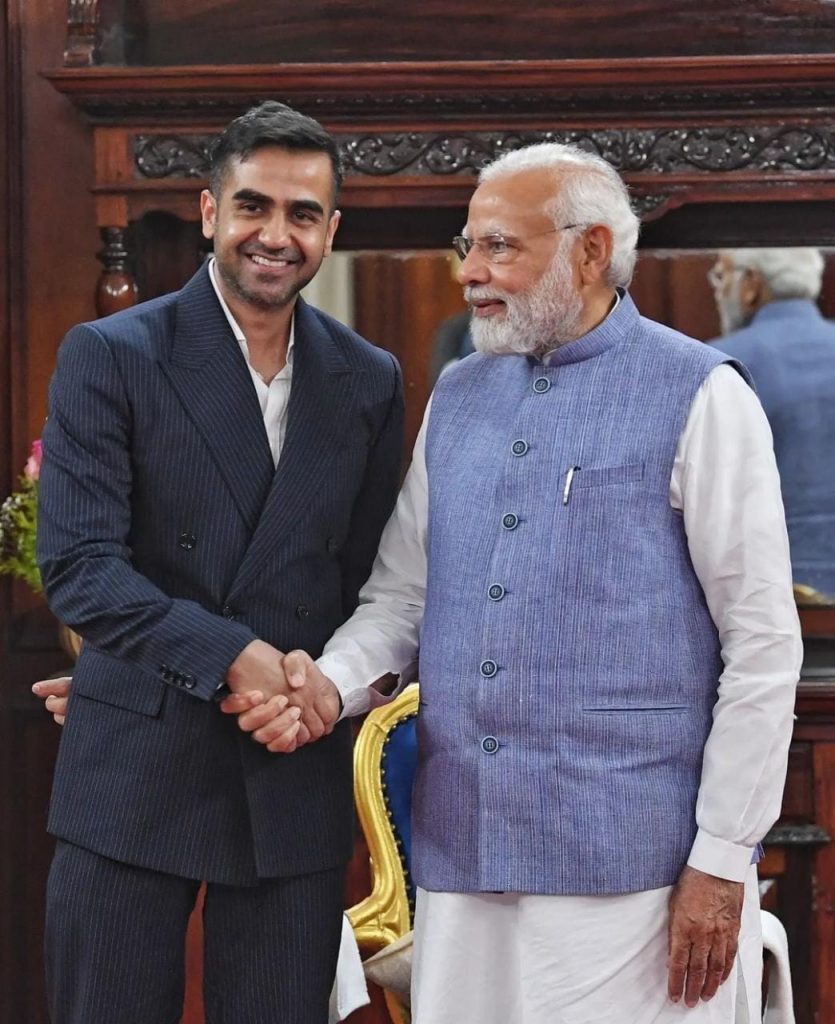 Nikhil-Kamath Zerodha with Narendra Modi