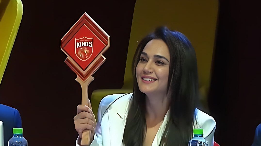 Preity Zinta in IPL 2025 auction
