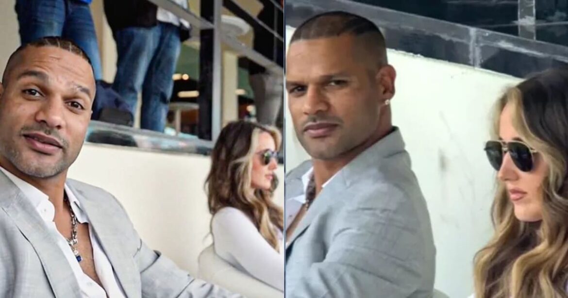 Shikhar Dhawan Spotted With Mystery Girl