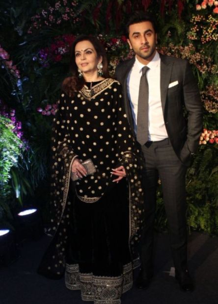 nita ambani with ranbir kapoor