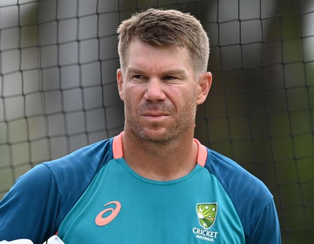 David warner slams air india