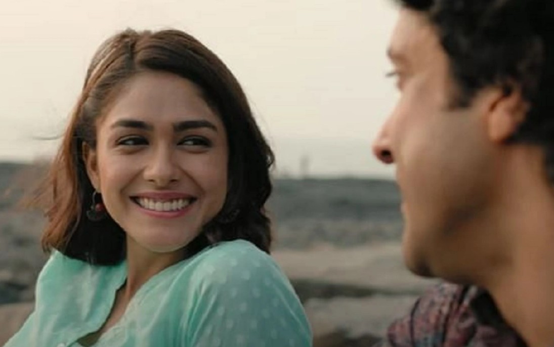 Mrunal thakur as Ananya Prabhu in Toofaan