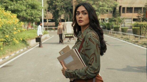 Pippa - Mrunal Thakur as Radha Balram Singh