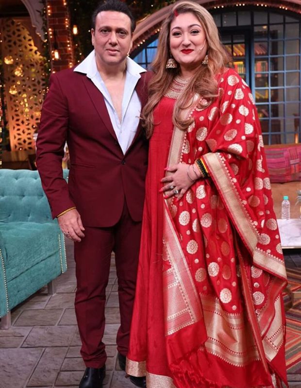 actor govinda and his wife