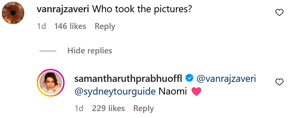 samantha who took the pictures