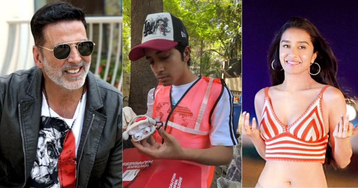 Bollywood Celebrities' Dustbins In Mumbai