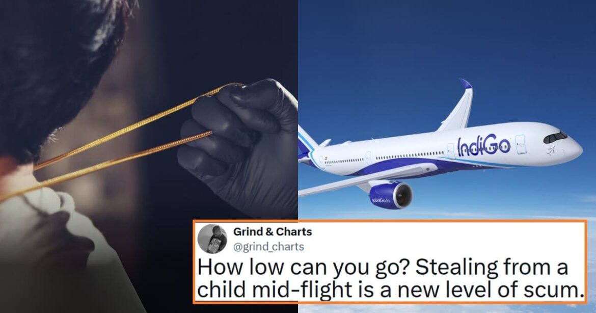 Passenger Accuses indigo Flight Attendant Of Stealing 5-Yr-Old Gold Chain