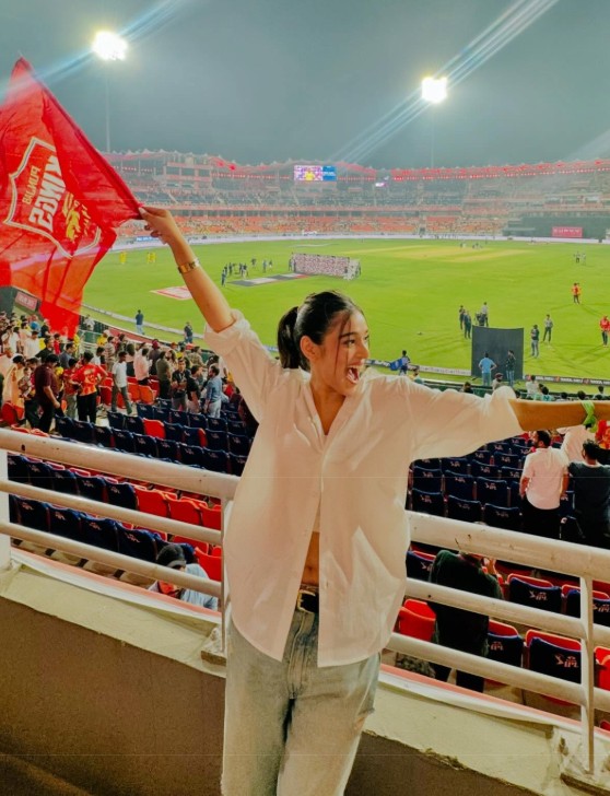 RJ Mahvash at IPL