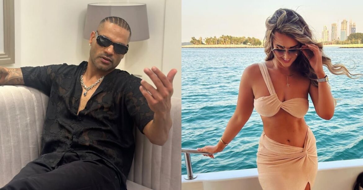 Shikhar Dhawan Sophie Shine
