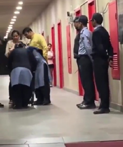 Student got caught sneaking girlfriend in boy's hostel