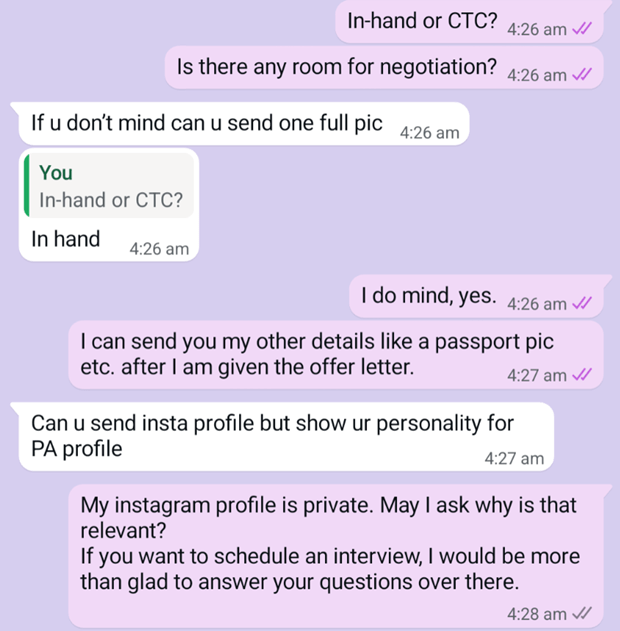 job hunt becomes nightmare