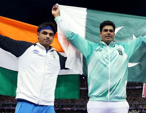 neeraj chopra and arshad nadeem
