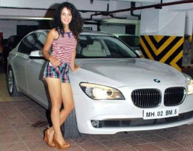 Kangana Ranaut's first car BMW 7 Series