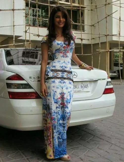 Priyanka Chopra's first car Mercedes-Benz S-Class Sedan