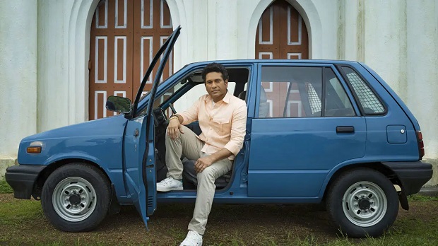 Sachin Tendulkar's first car Maruti 800