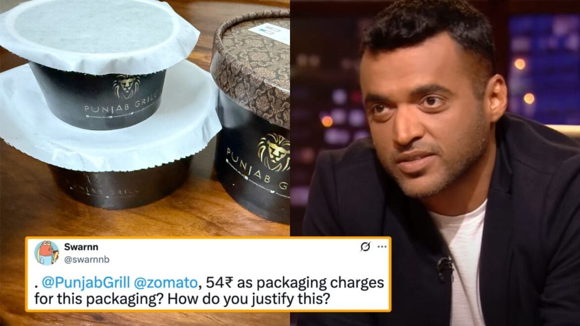 Zomato Responds About High Packaging Charges